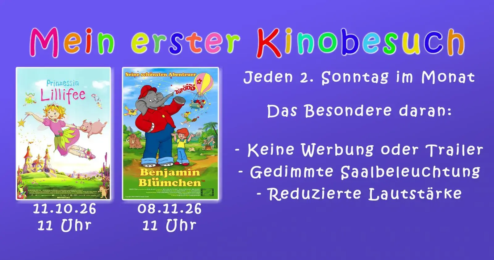 erster Kinobesuch 