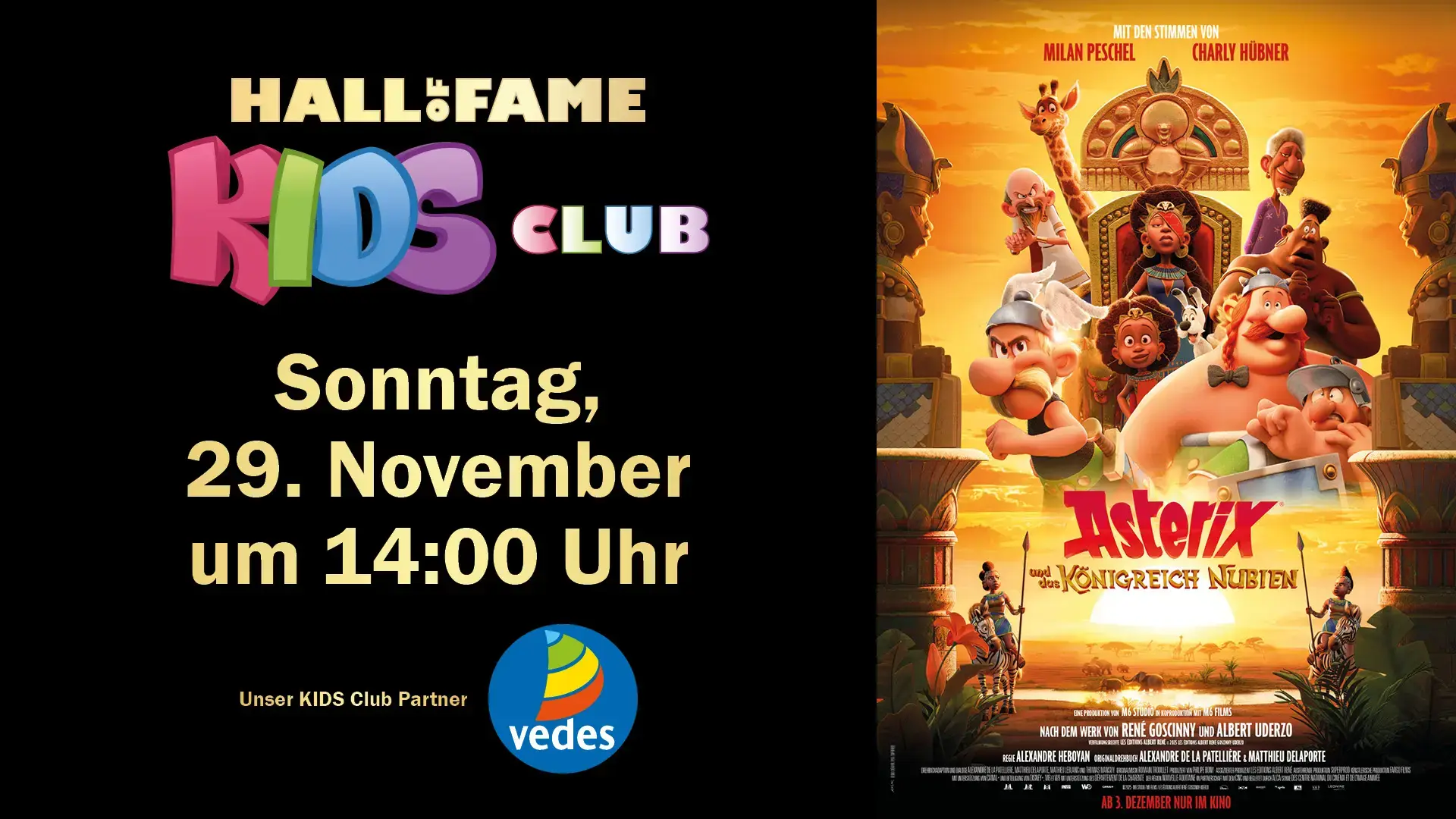 Kids-Club: Asterix und das Königreich Nubien