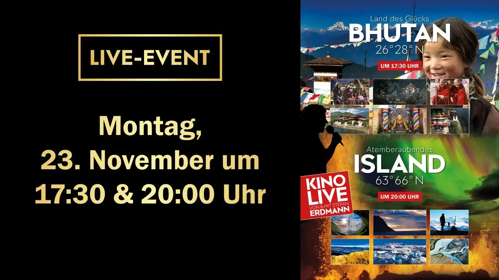 Live-Event: Stefan Erdmann (23.11.)