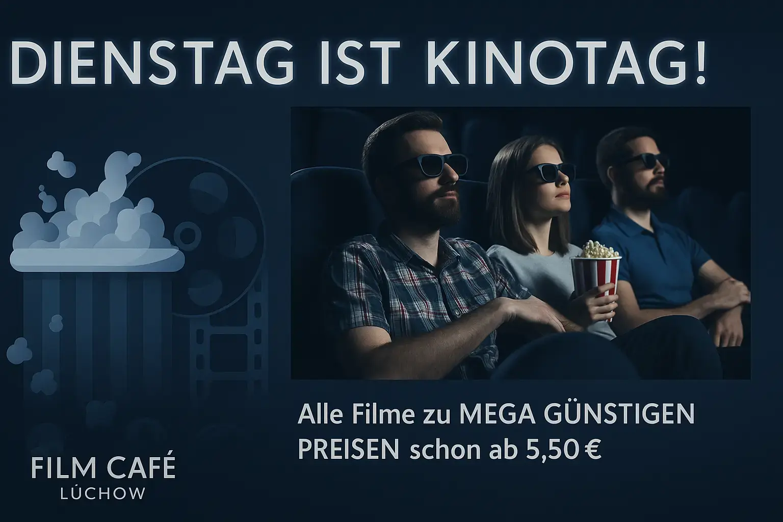 Dienstag ist Kinotag