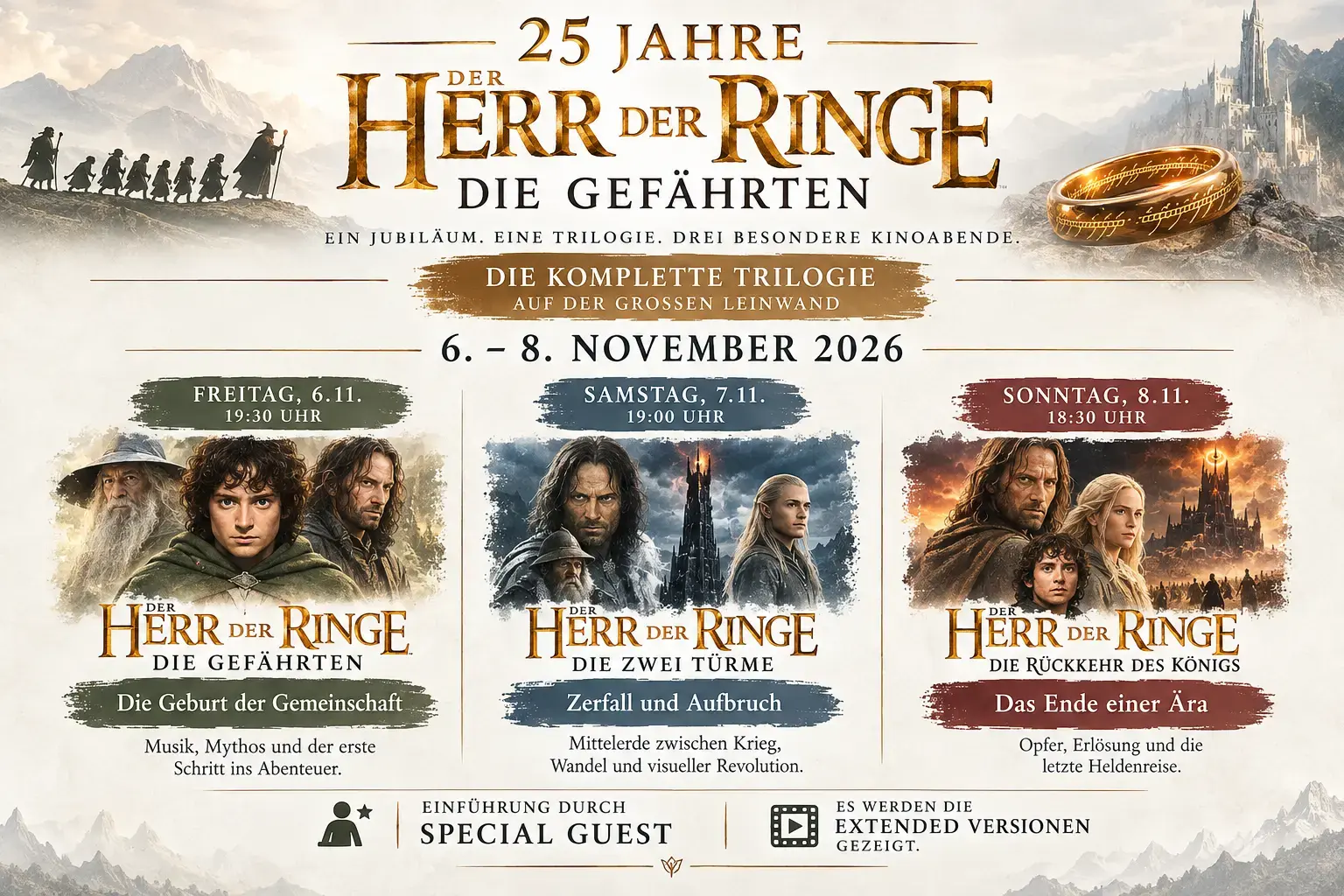 Herr der Ringe 25Jahre