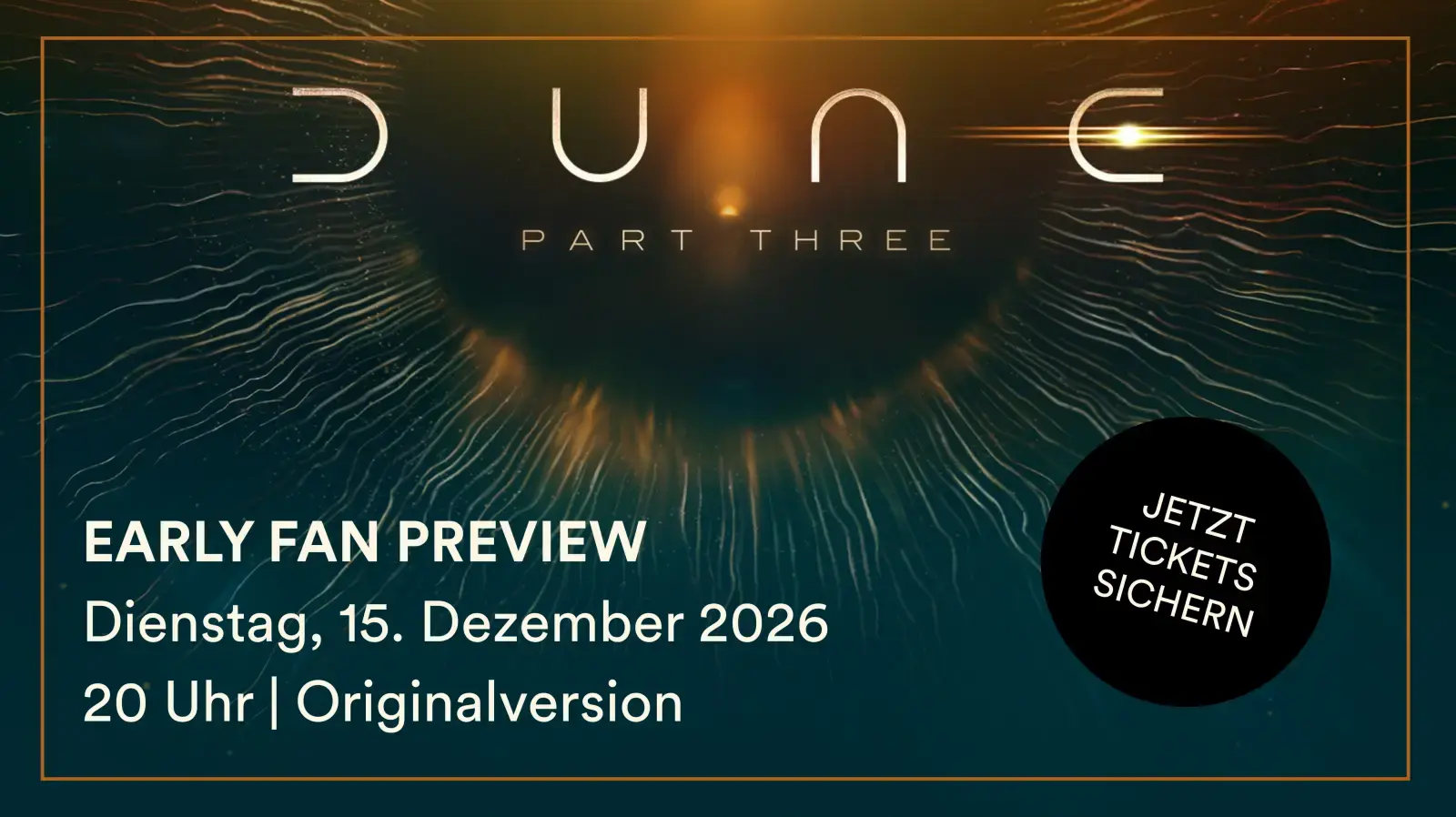 Dune Early fan preview