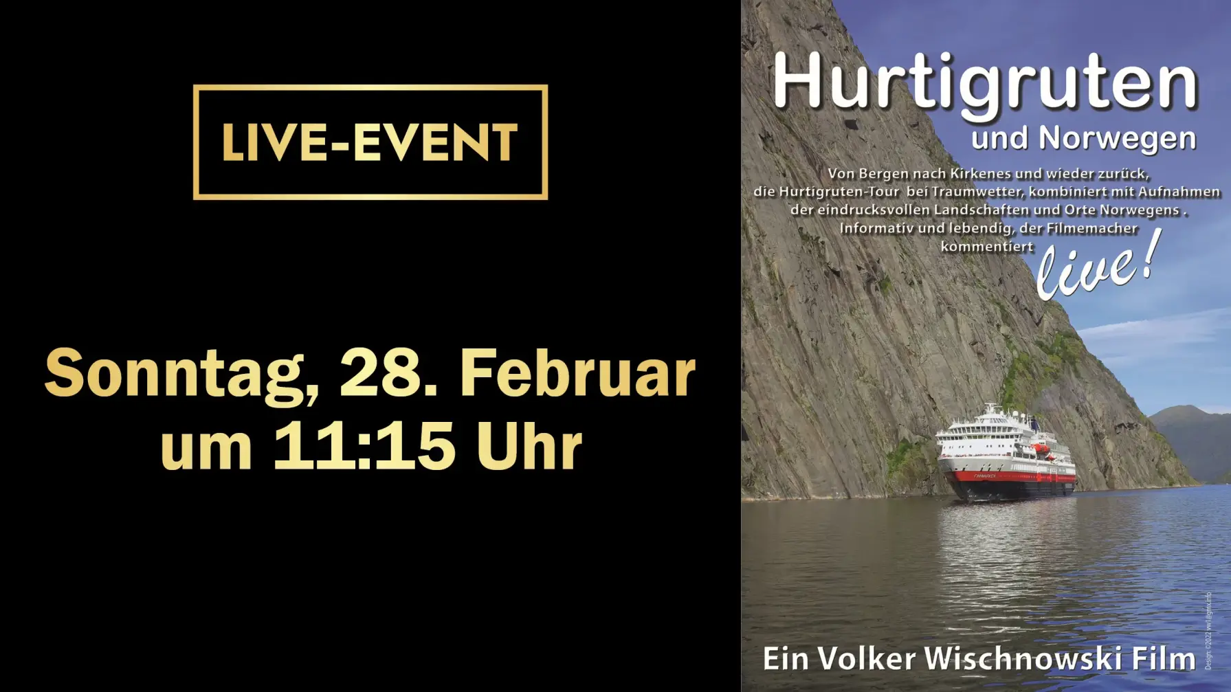 Live-Event: Volker Wischnowski (28.02.)