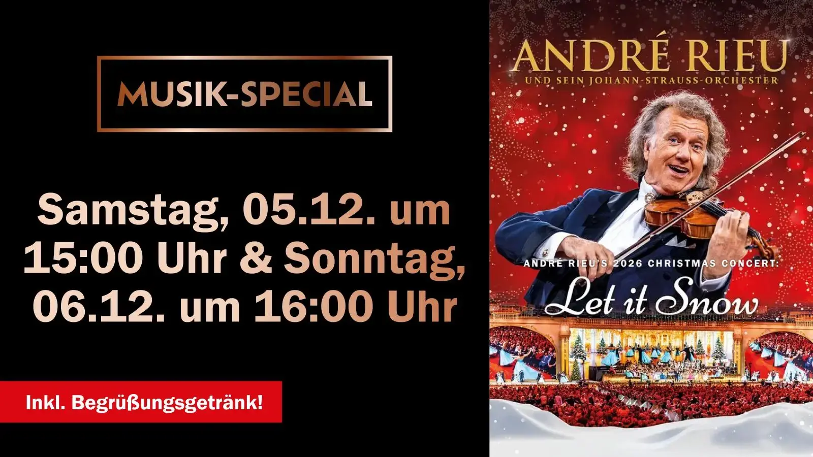 Musik-Special: Rieus Christmas Concert (06.12)