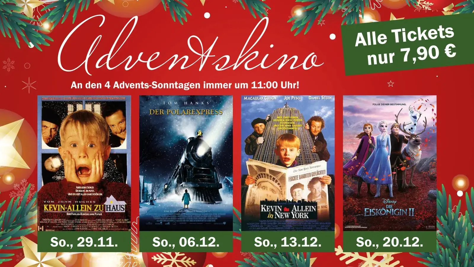 Adventskino (29.11 - 20.12.)