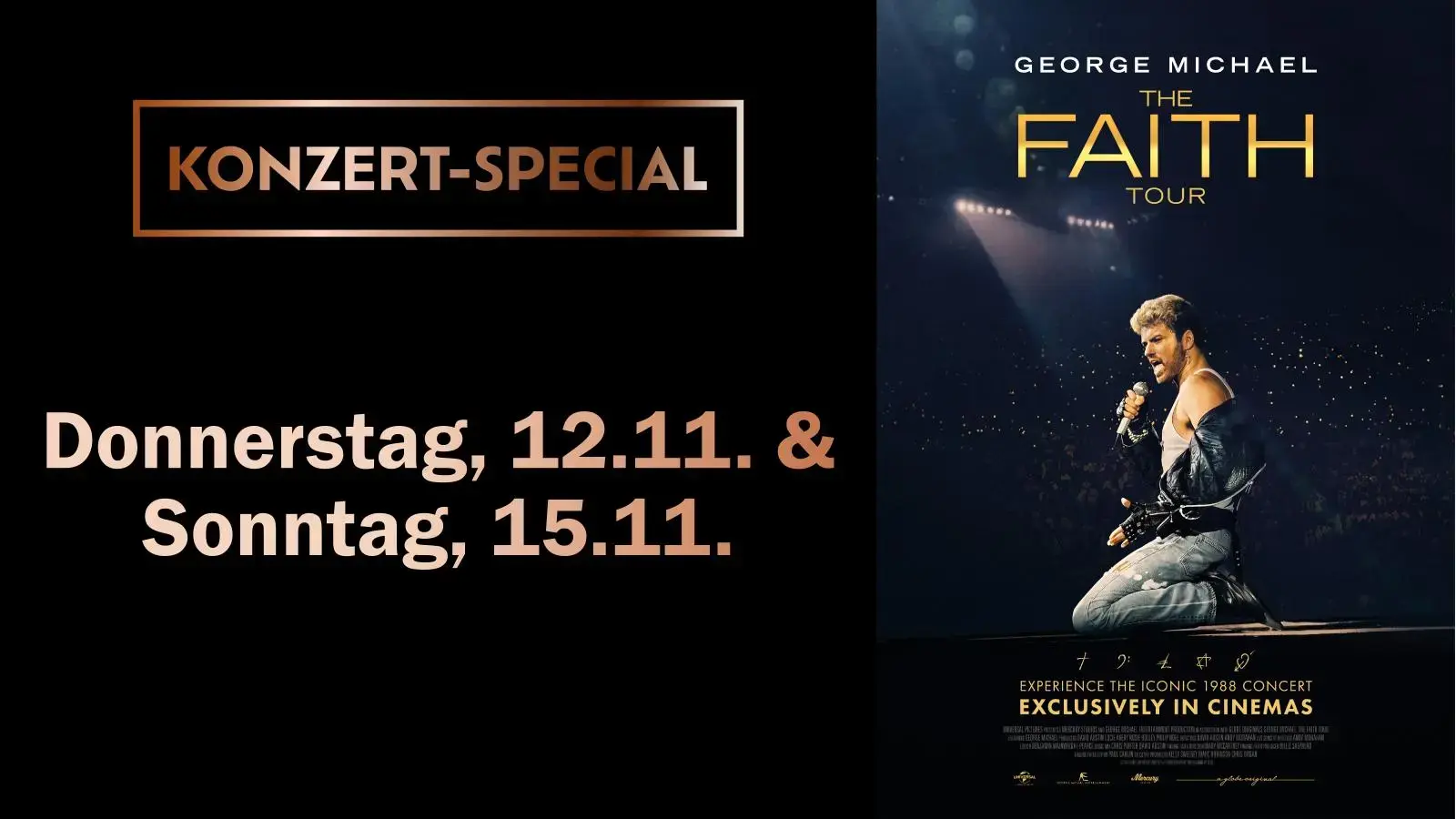 Konzert-Special: George Michael (15.11.)