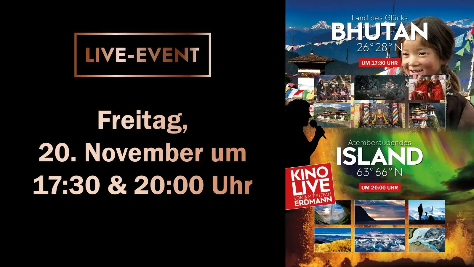 Live-Event: Stefan Erdmann (20.11.)