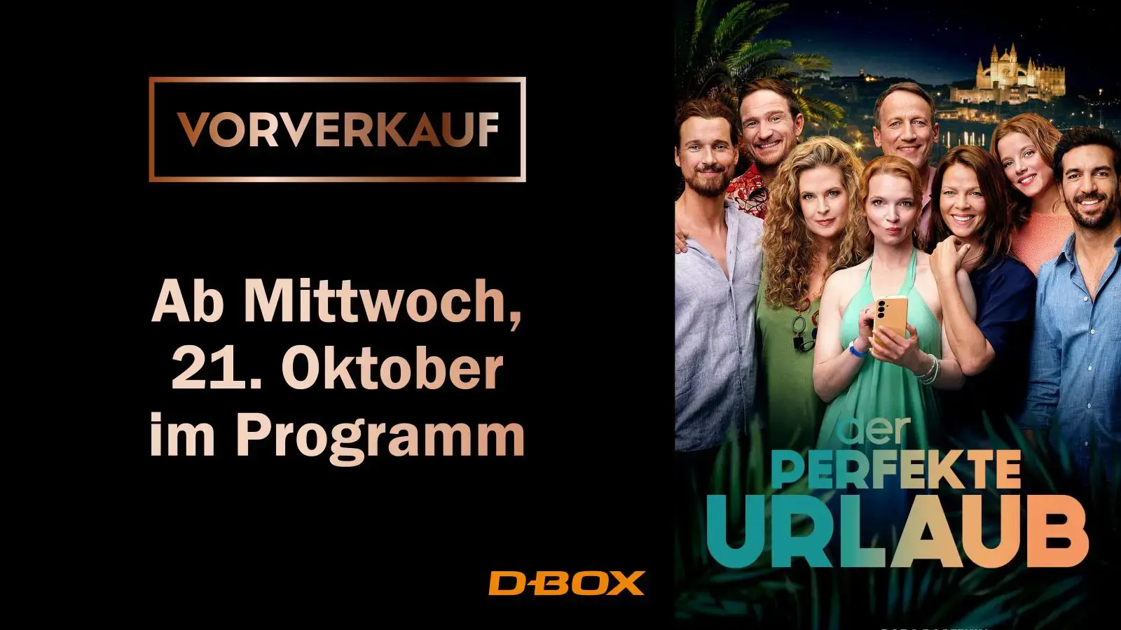 Vorverkauf: Der perfekte Urlaub (22.10.)
