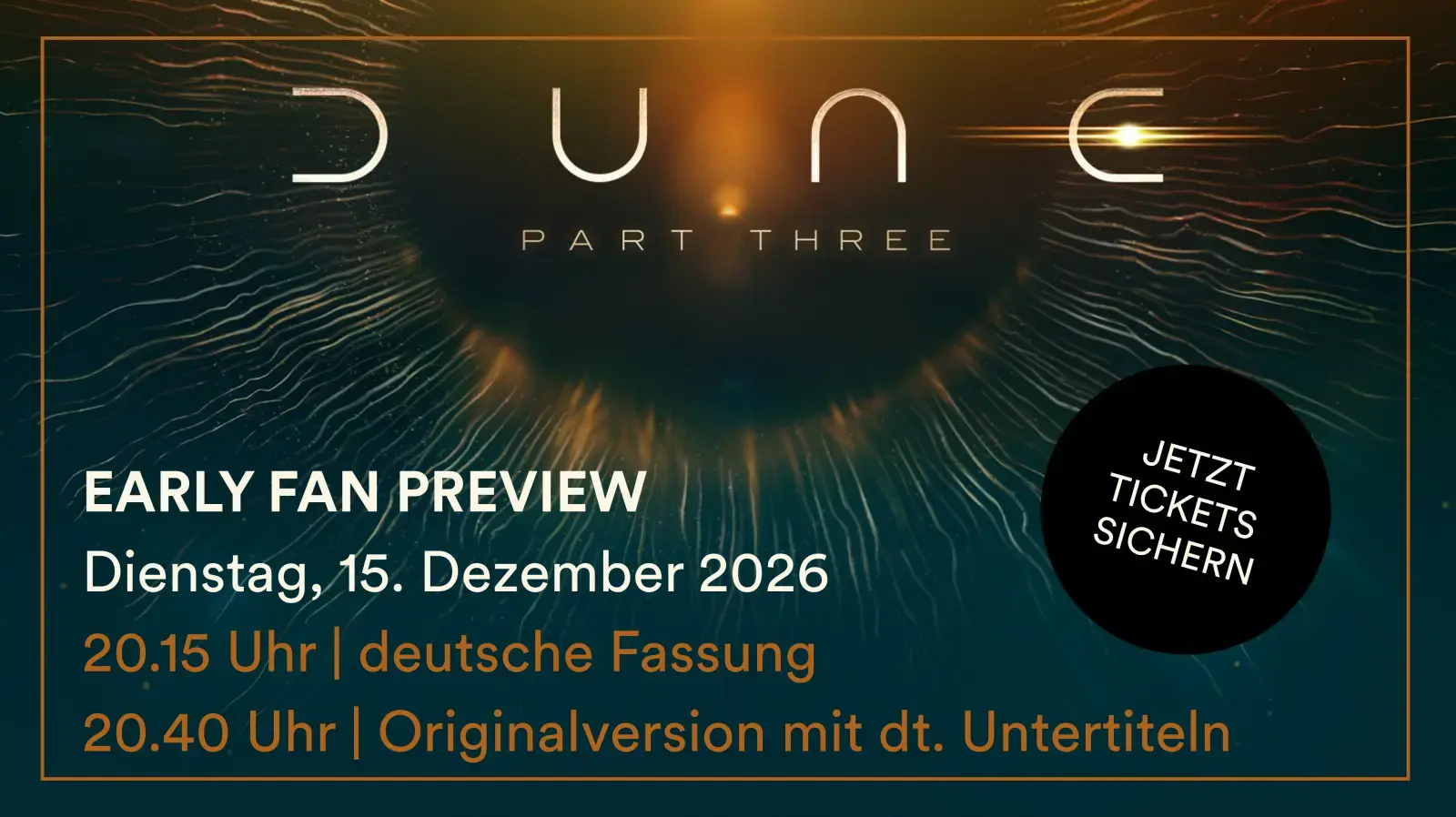 Dune Early fan preview