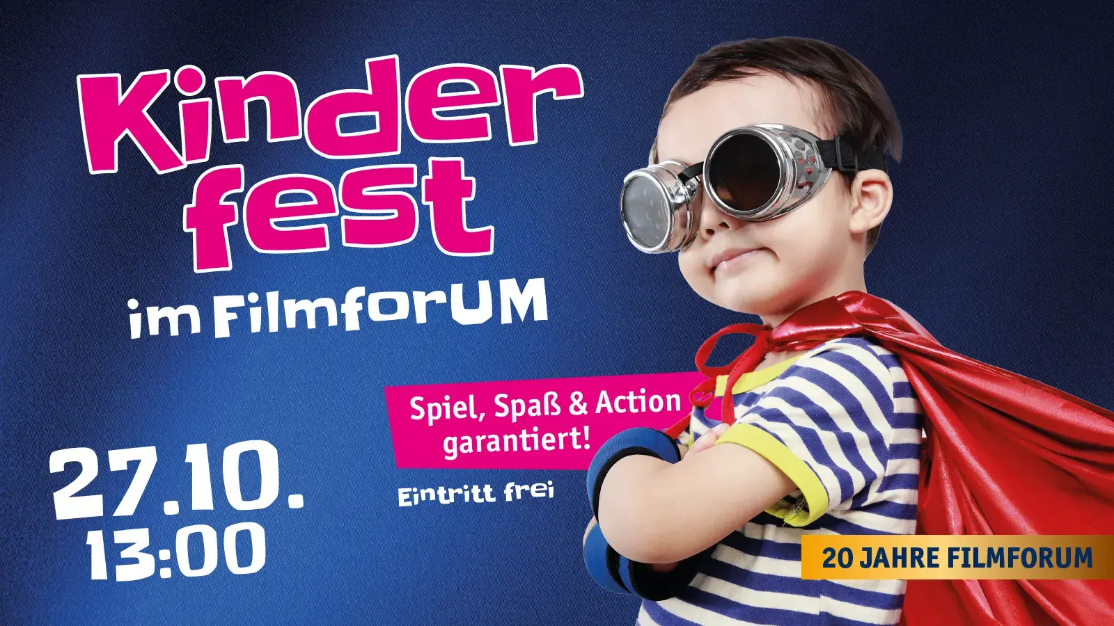 20 Jahre FilmforUM | Kinderfest