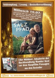 Der Salzpfad SEKTEMPFANG / LESUNG / BESTSELLERVERFILMUNG