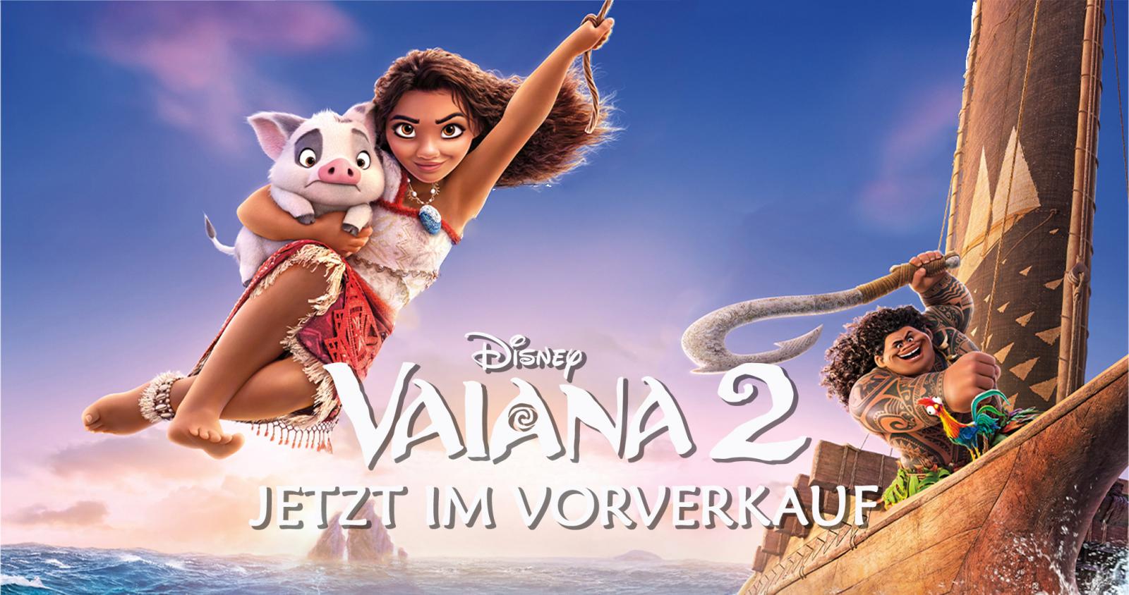 Vorverkauf Vaiana 2