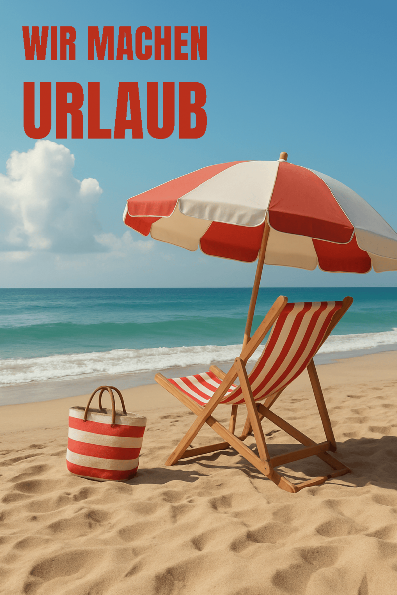 Wir machen Urlaub