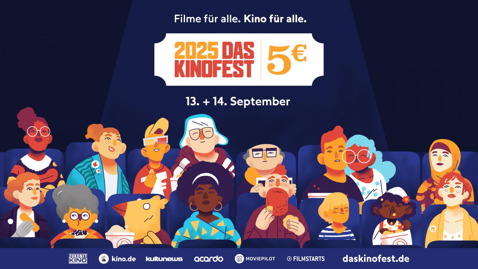 Das Kinofest: Filme für alle. Kino für alle!