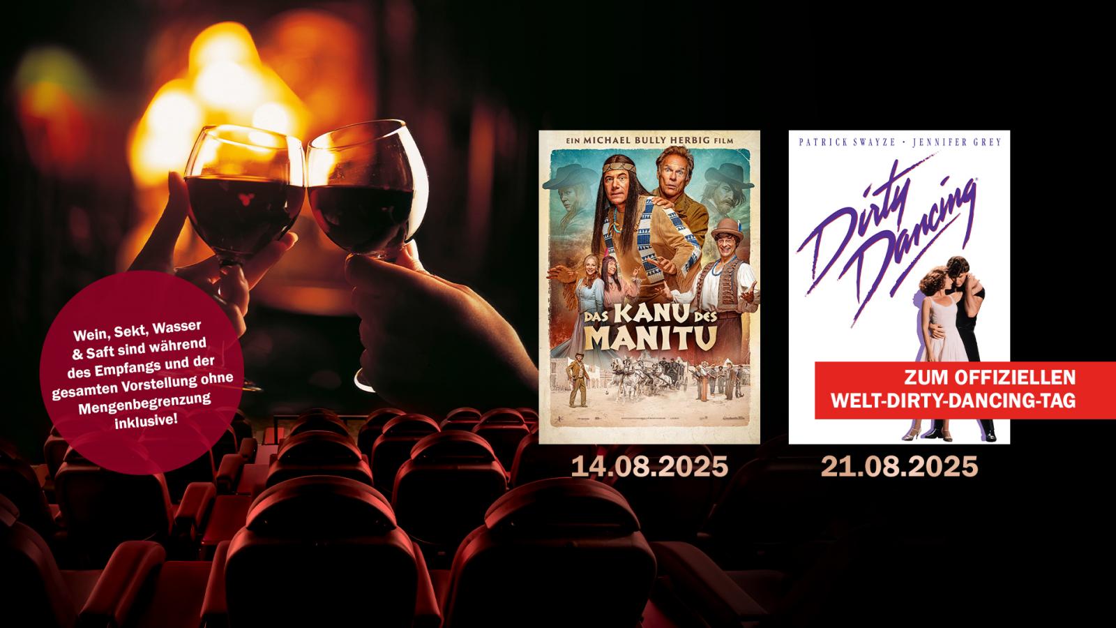 Vino & Kino | Das Kanu des Manitu + Dirty Dancing