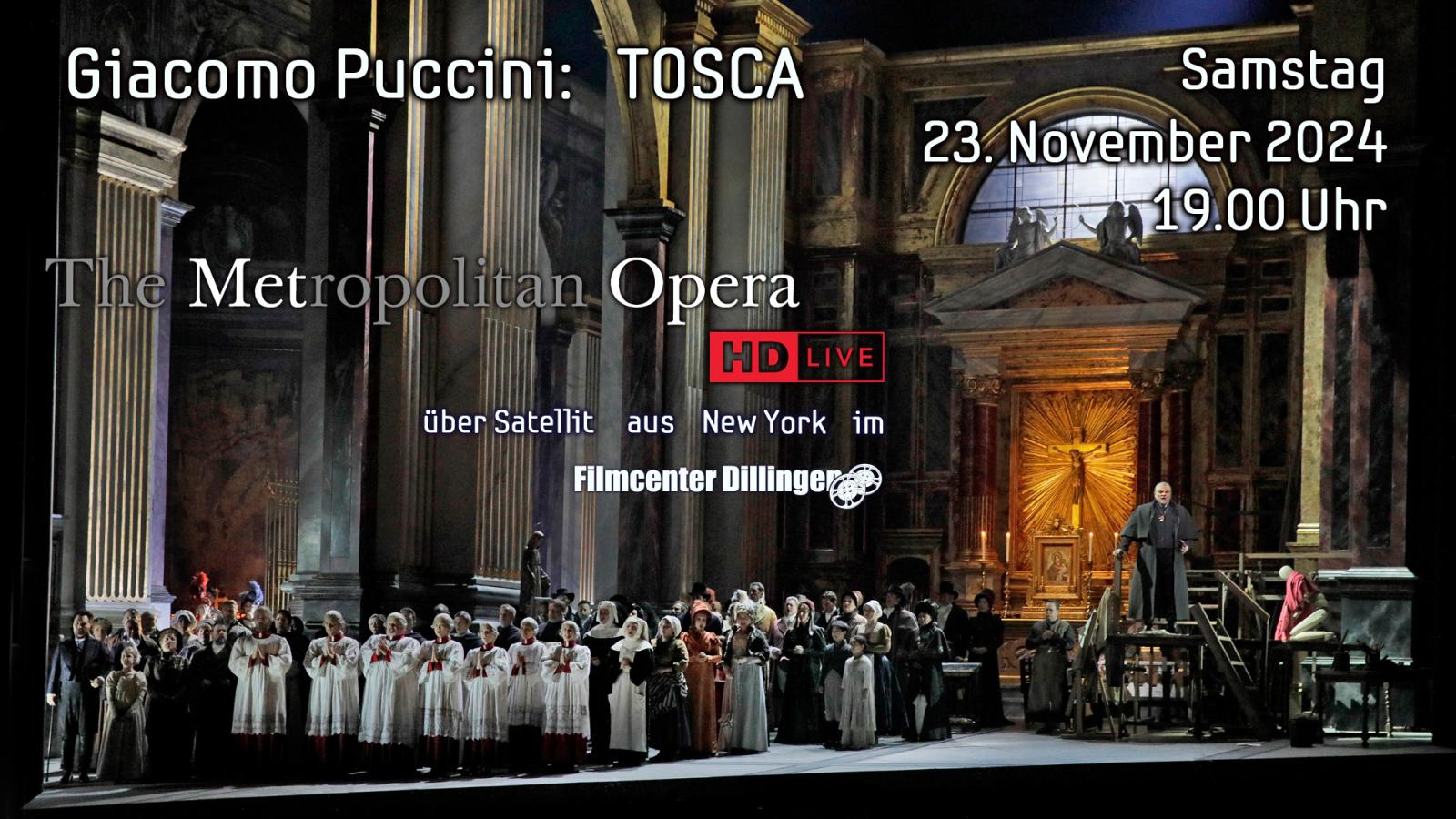 Met Opera live im Kino - TOSCA