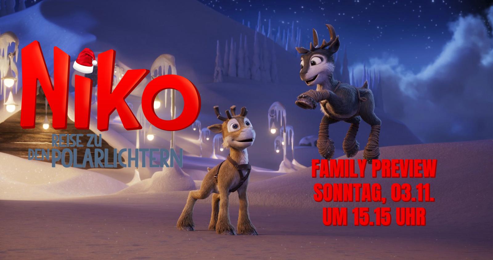 Family Preview: Niko - Reise zu den Polarlichtern