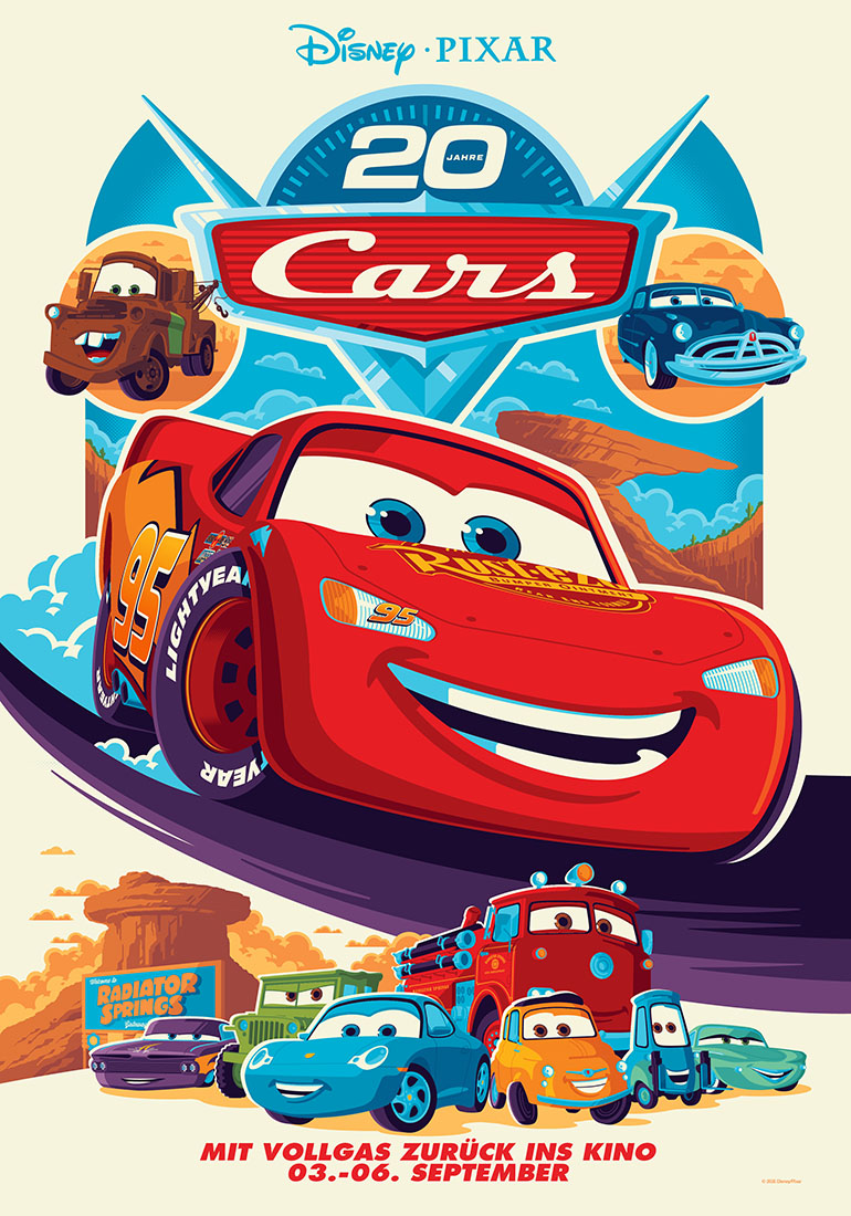 Cars – 20 Jähriges Jubiläum!