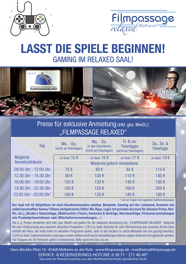 Filmpassage Programm Filmpassage Programm