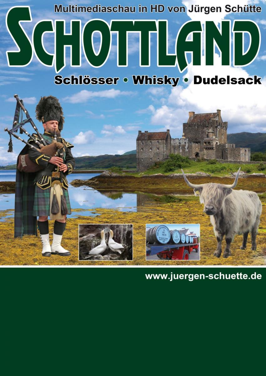 Schottland - Schlösser, Whiskey, Dudelsack