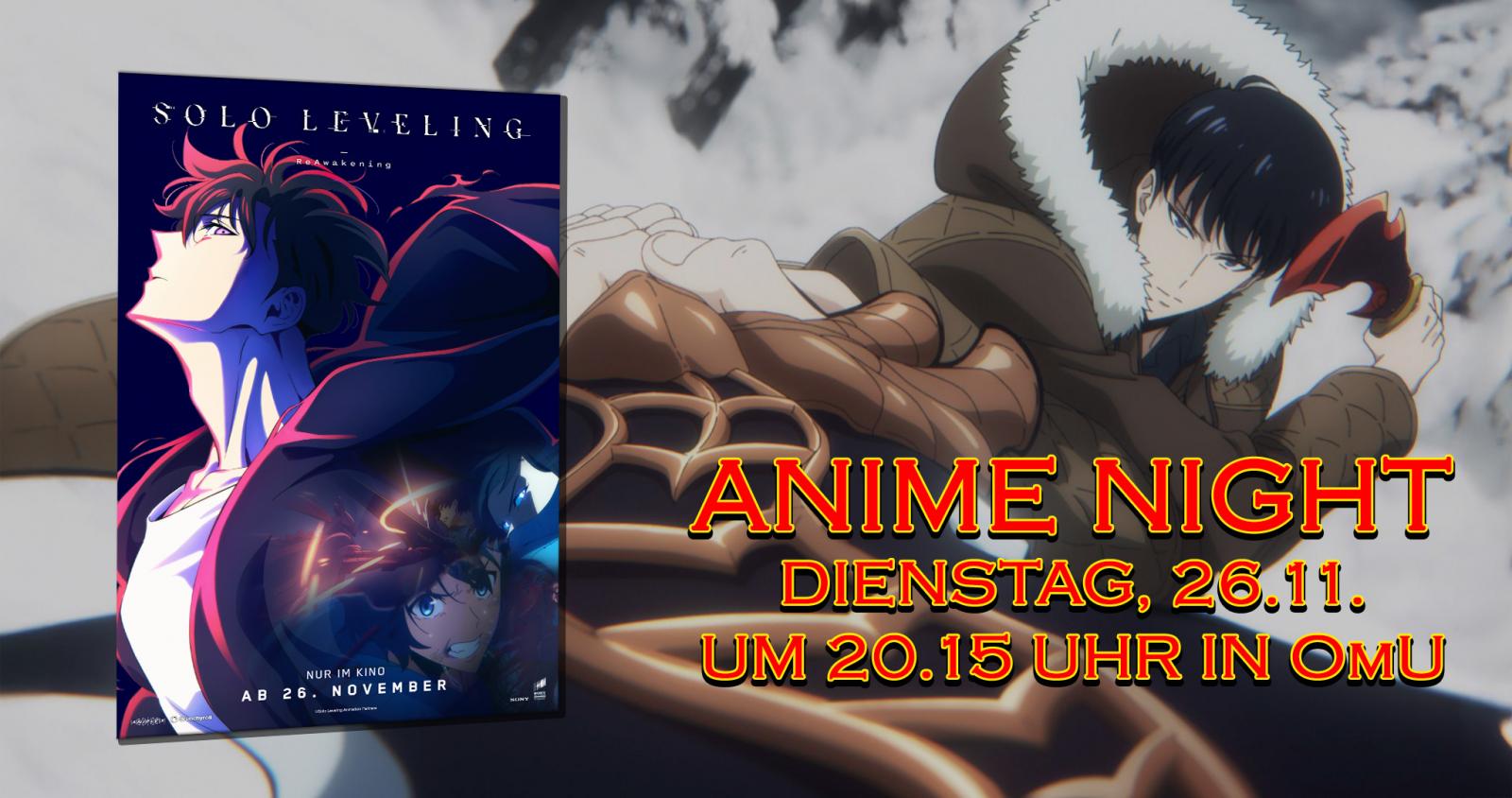 Anime Night: Solo Leveling - ReAwakening