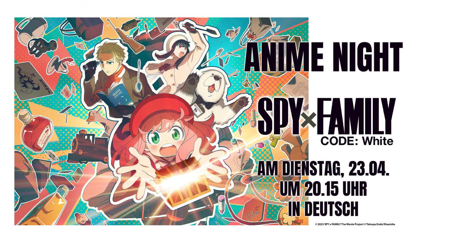 Anime Night: SPY x FAMILY CODE: WHITE