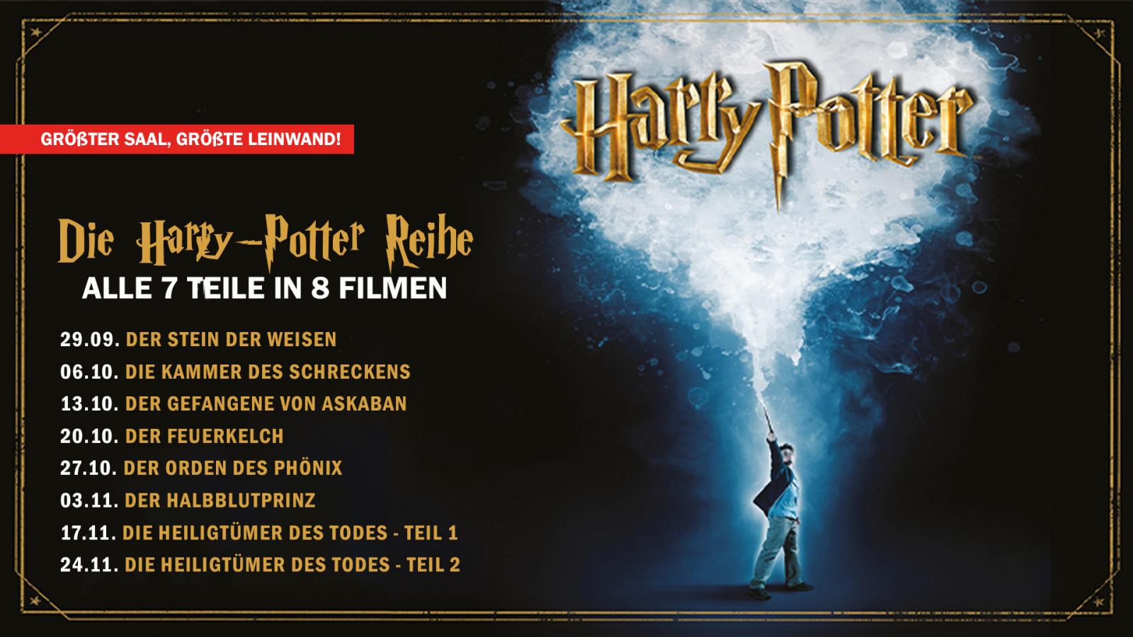 Harry Potter: Alle Filme
