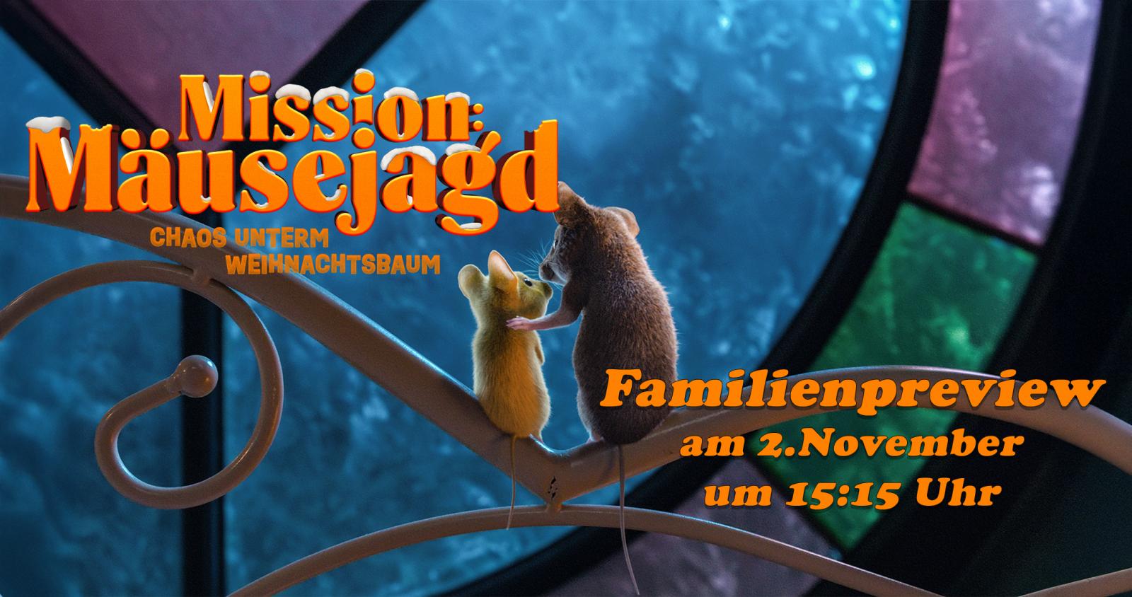 Family Preview: Mission: Mäusejagd - Chaos unterm Weihnachtsbaum