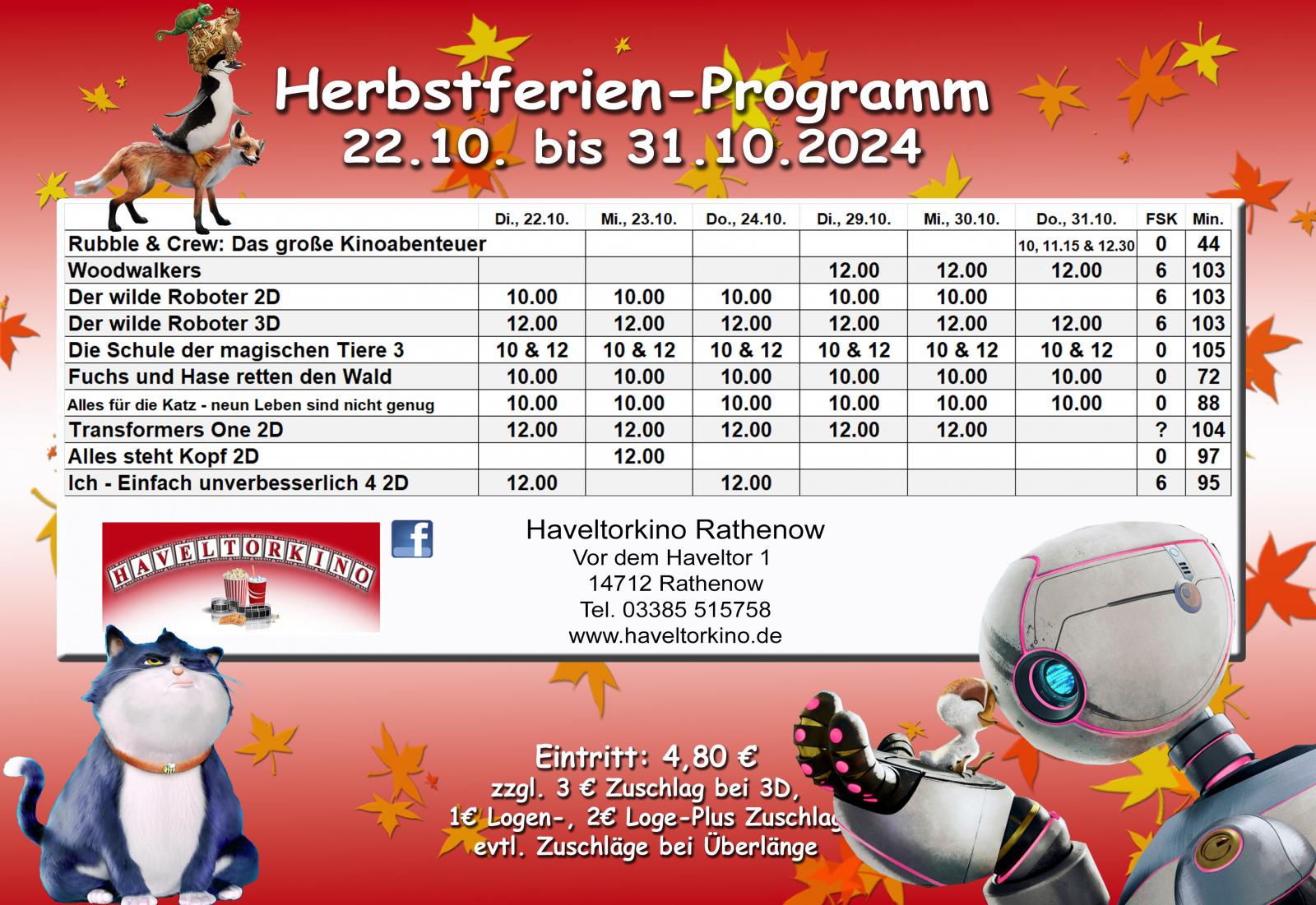 Herbstferienprogramm