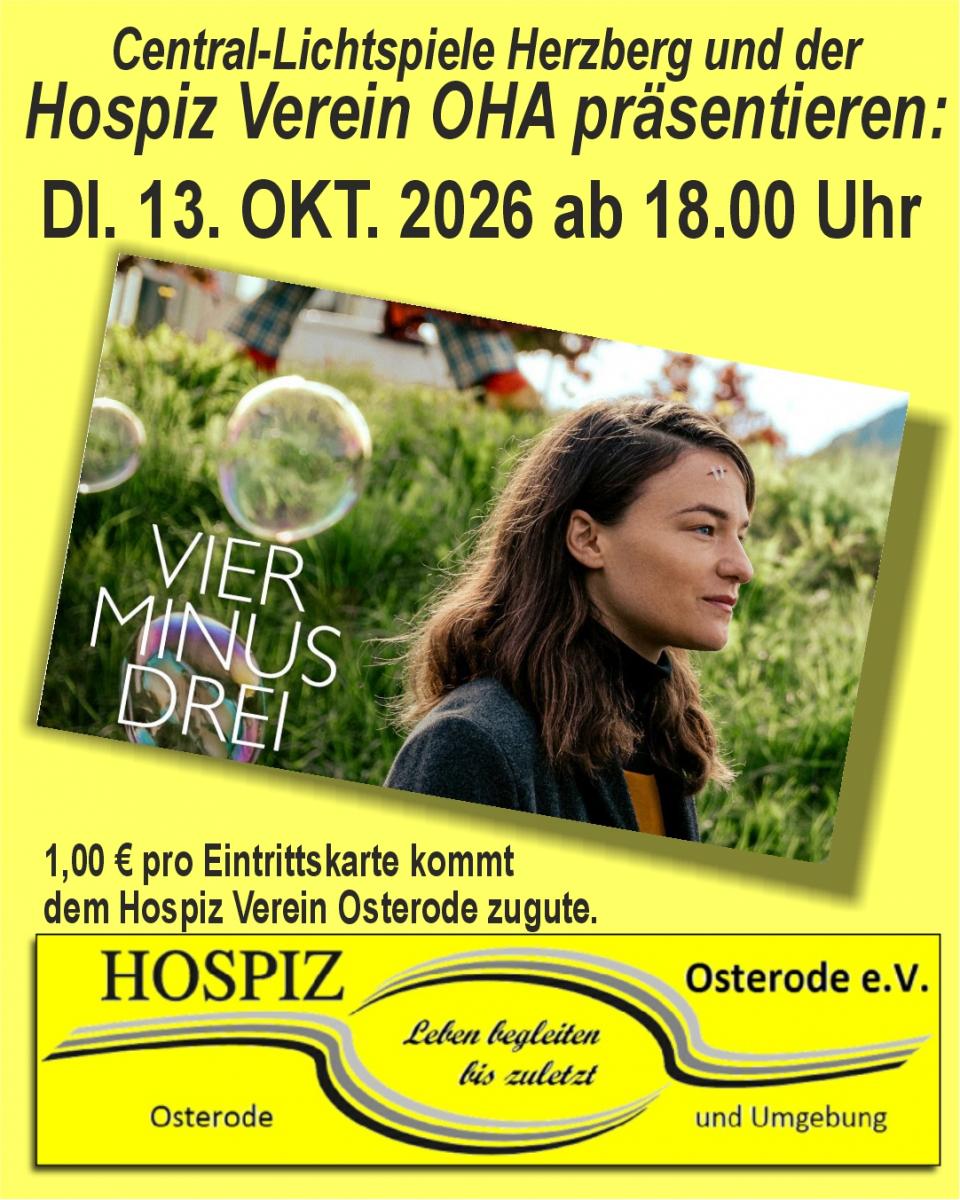 Vier minus Drei