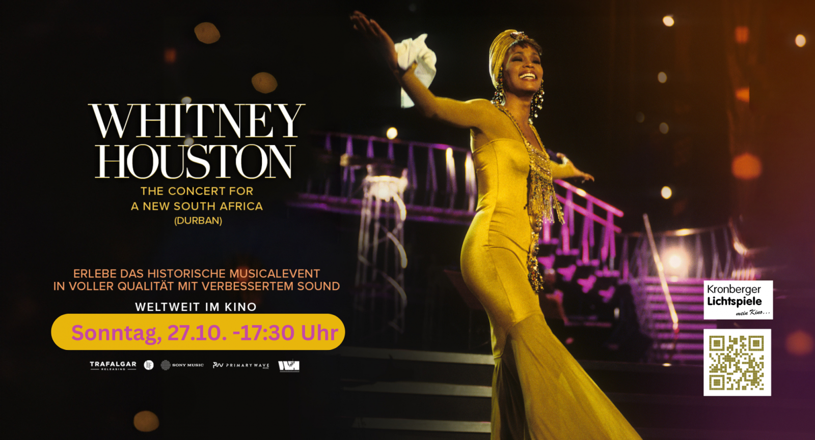 WHITNEY HOUSTON - THE CONCERT FOR A NEW SOUTH AFRICA (DURBAN)