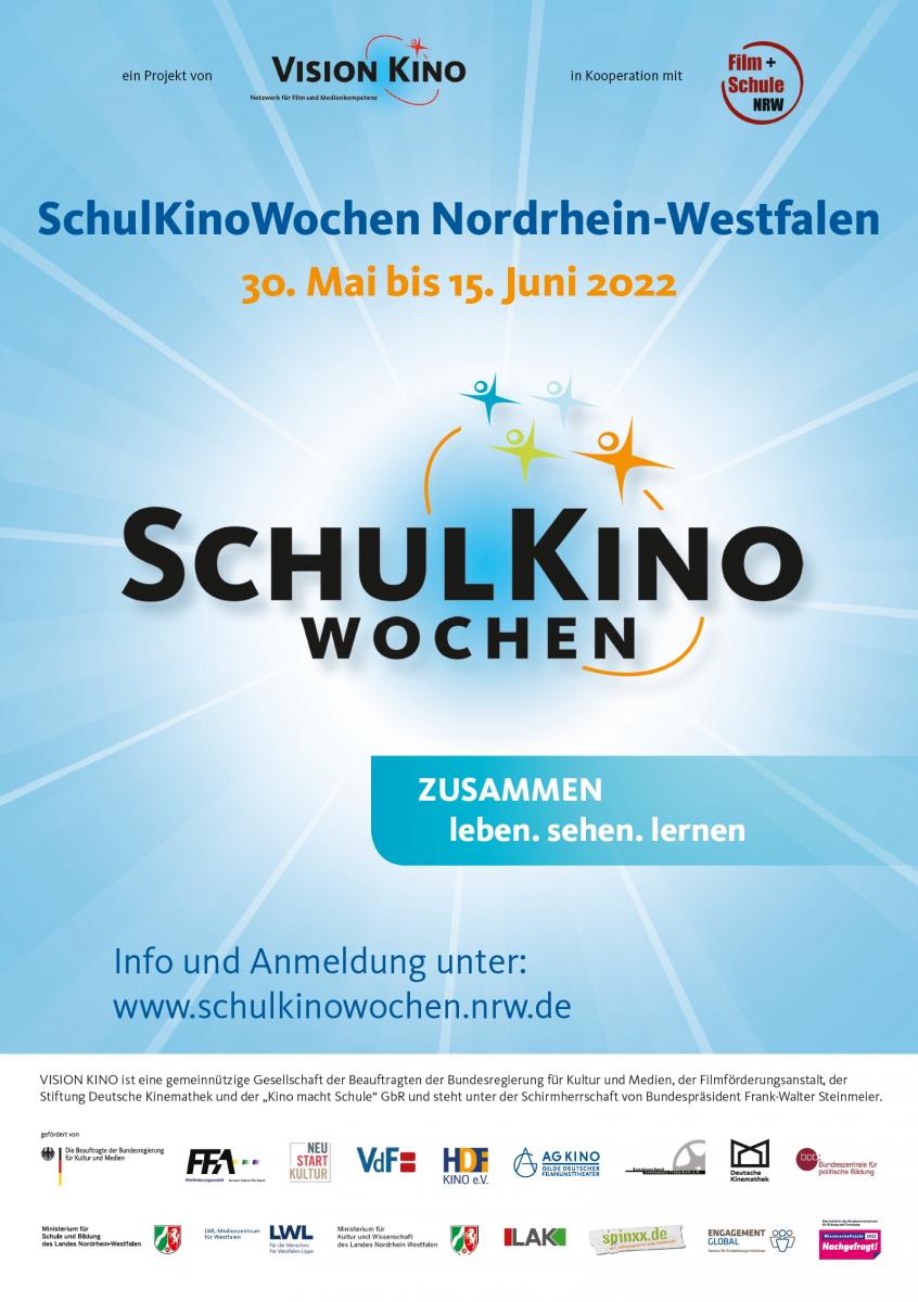 Schulkinowochen NRW vom 30.05.22 bis 15.06.22