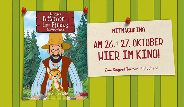 Pettersson und Findus: Lustiges Mitmachkino 