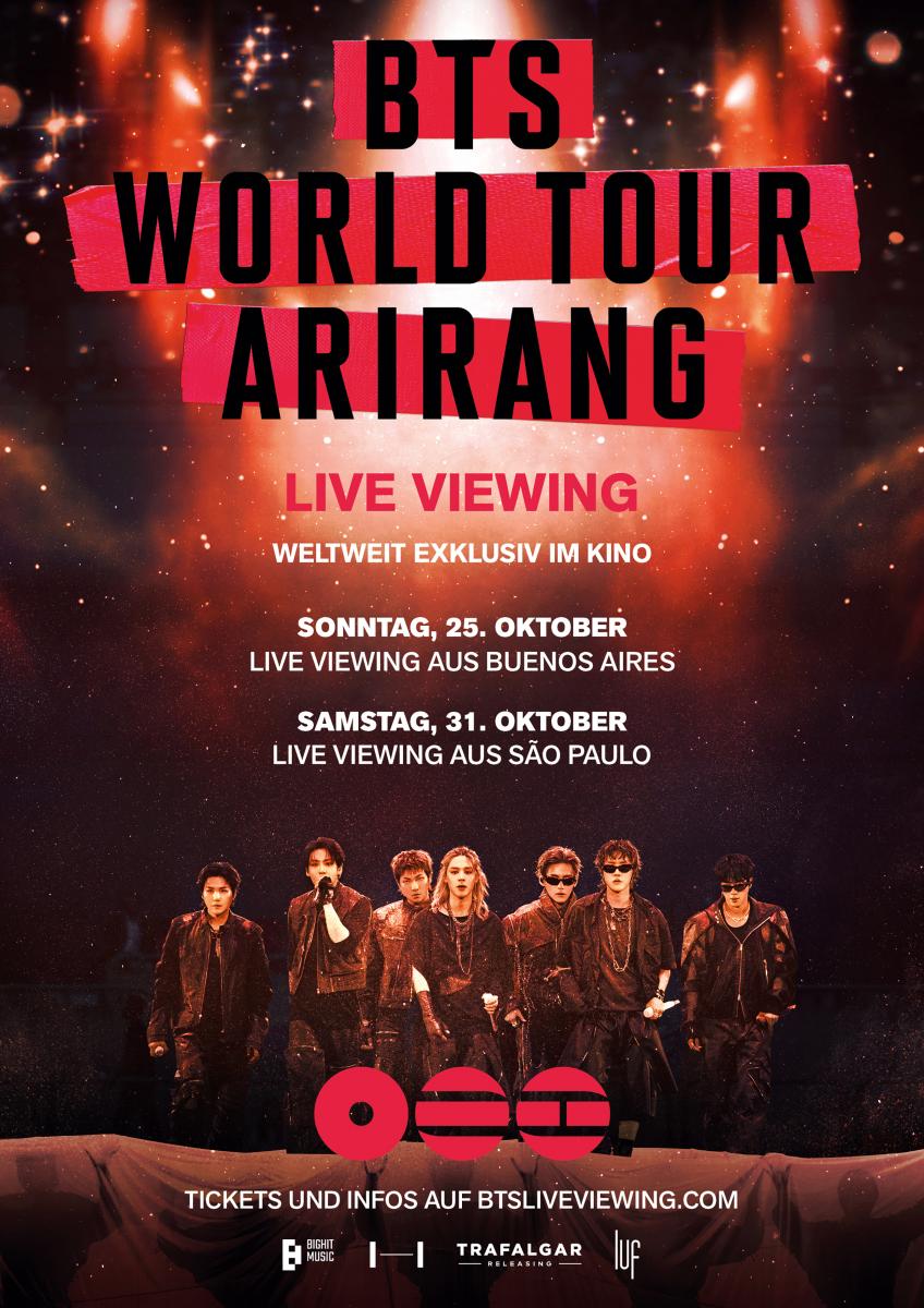 BTS World Tour "ARIRANG" in Buenos Aires und São Paulo - Live Viewing