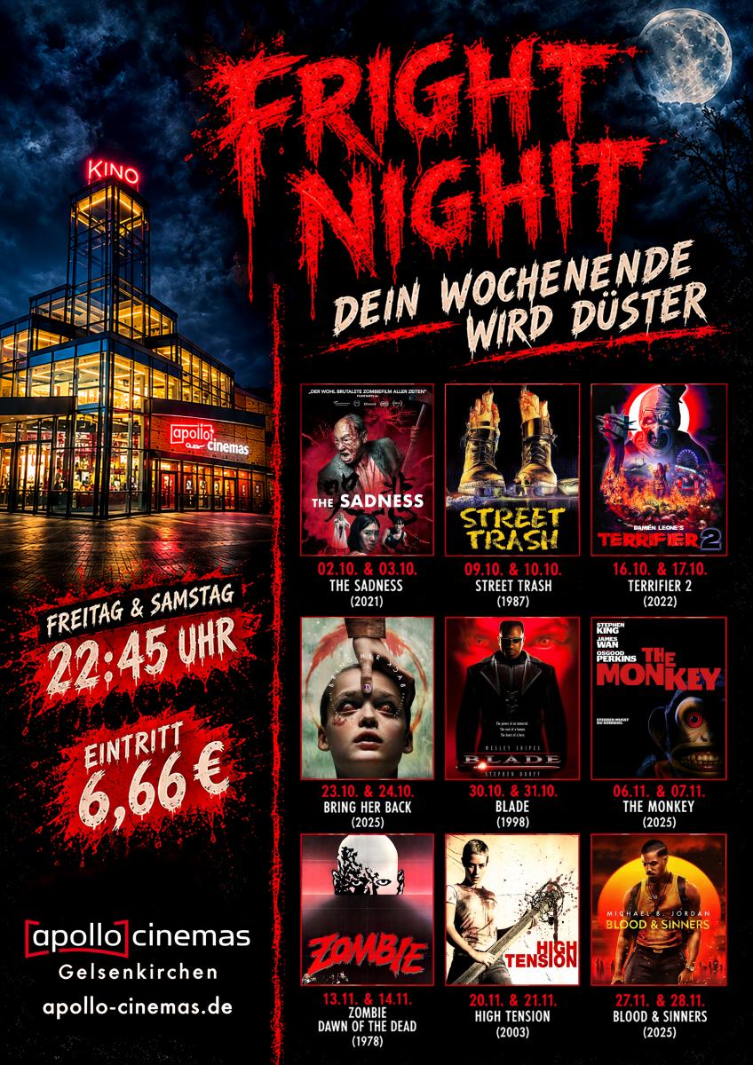 Fright Night - Dein Wochenende wird düster!