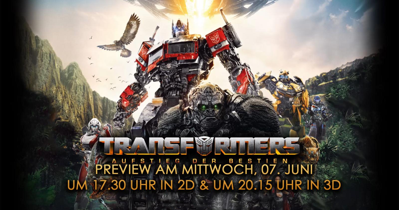 PREVIEW Transformers: Aufstieg der Bestien