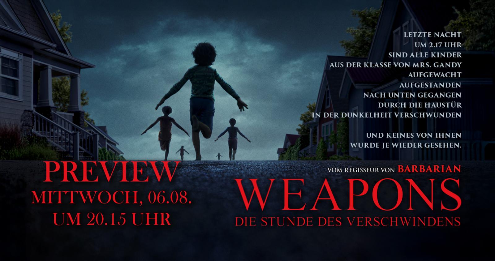 Preview Weapons: Die Stunde des Verschwindens