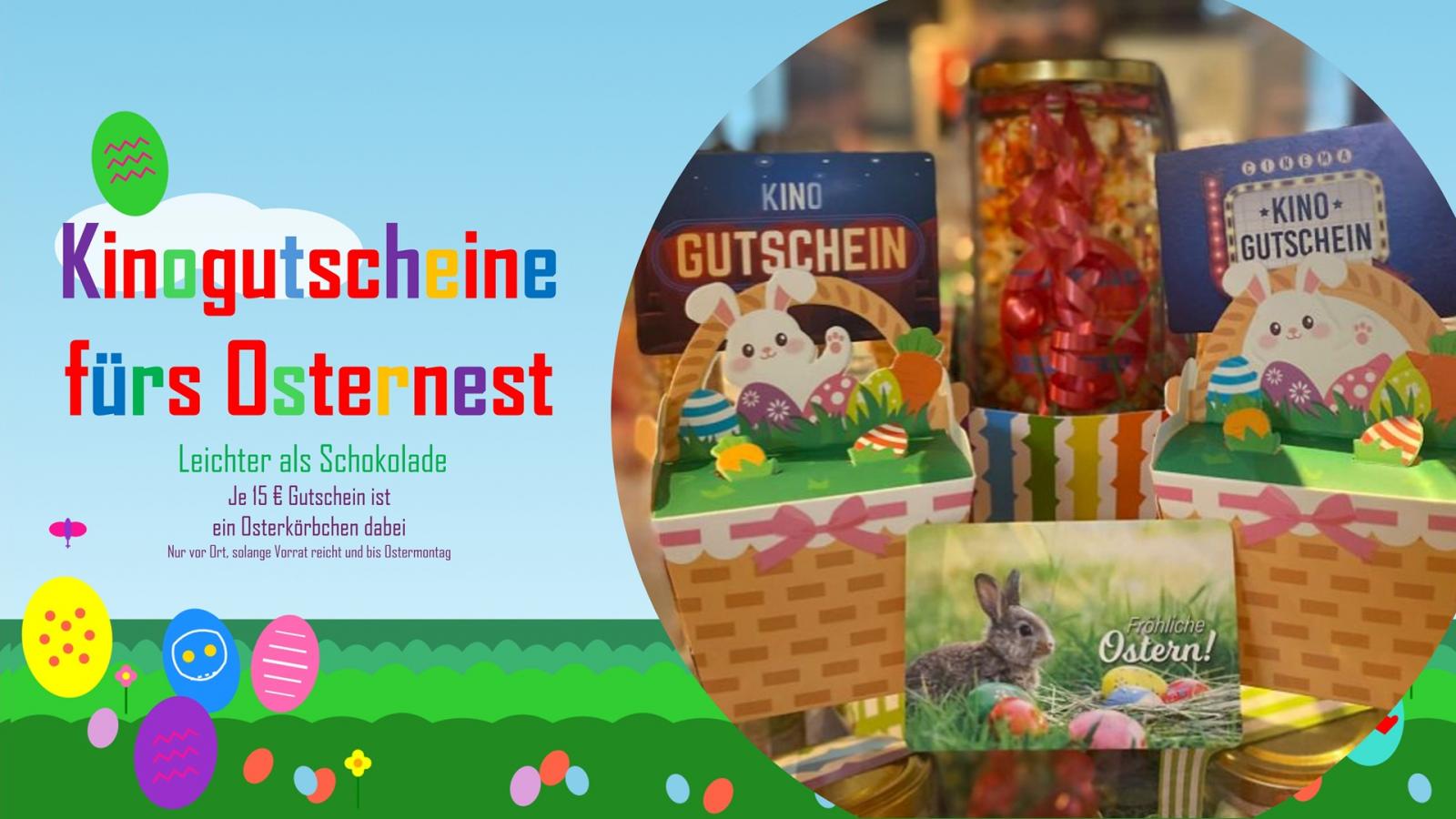 Ostergutscheine im Kino