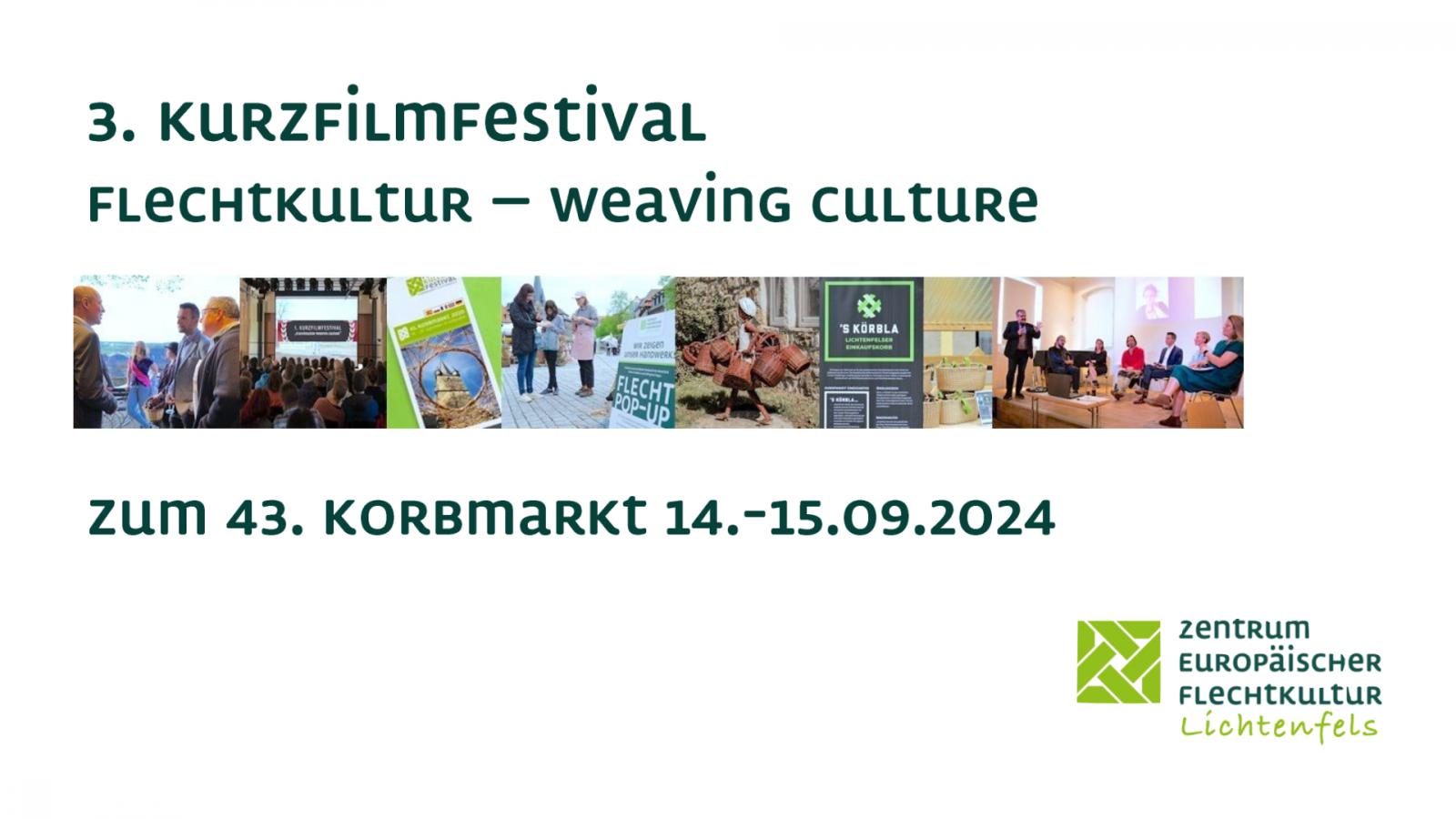Kurzfilmfestival ,,Flechtkultur  Weaving Culture"