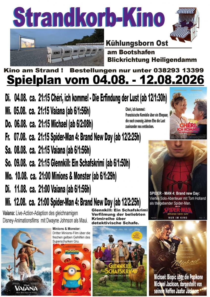 Flyer Starndkorb-Kino