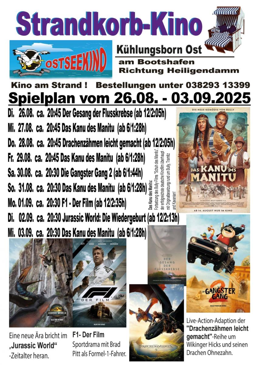 Flyer Starndkorb-Kino