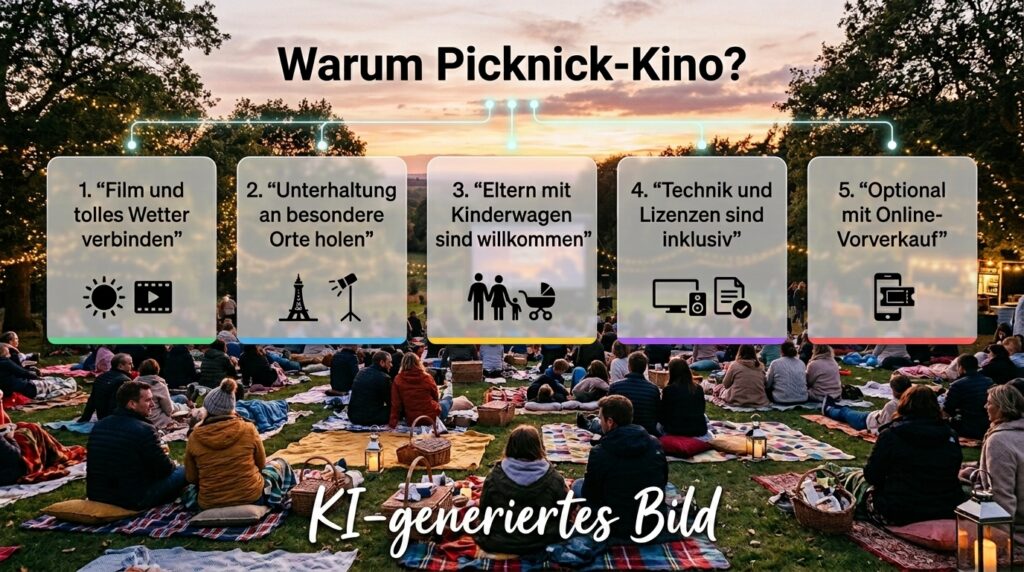 Warum Picknick-Kino