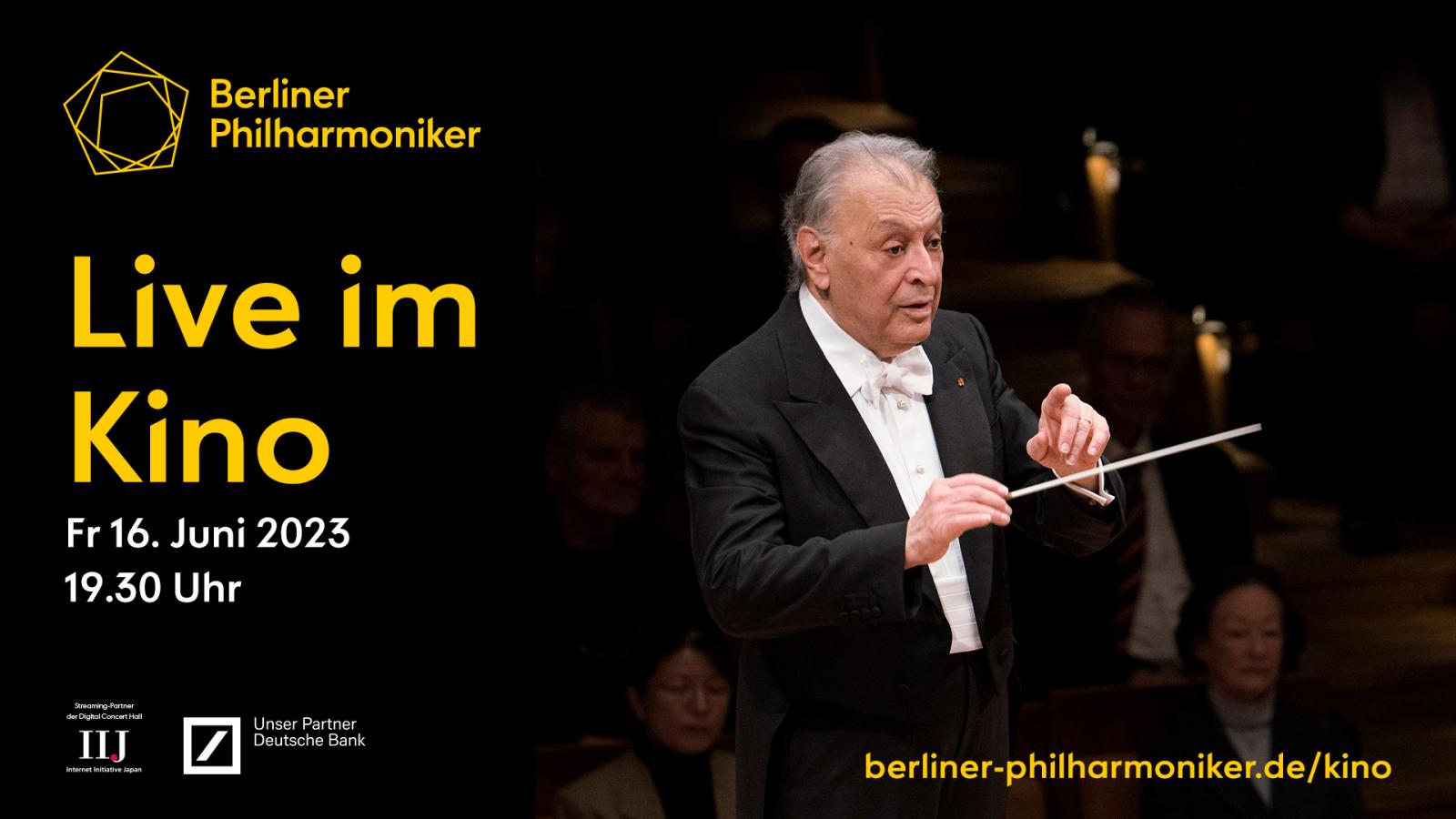Berliner Philharmoniker 2022/23: Zubin Mehta und Yefim Bronfman