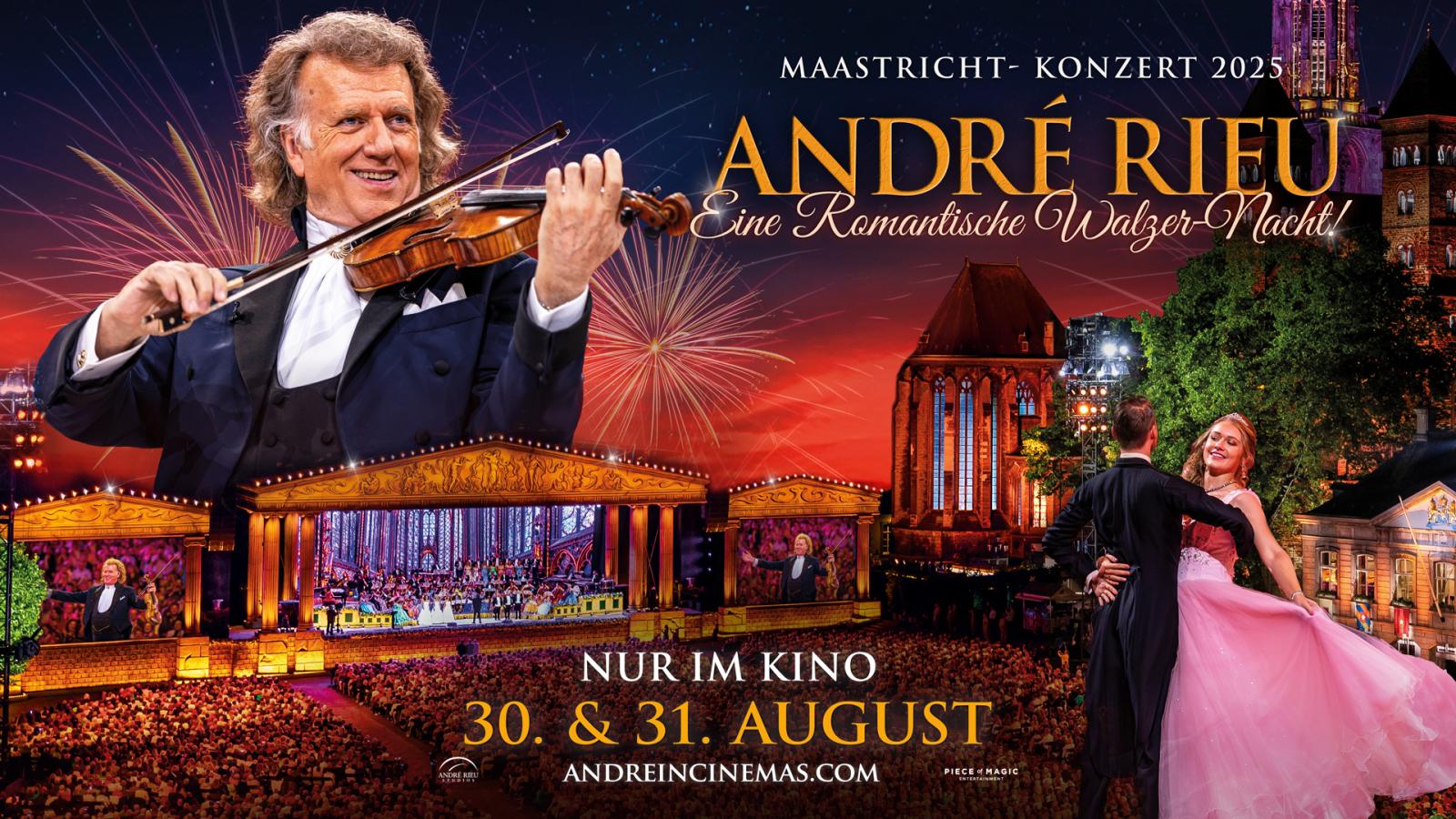 André Rieus Maastricht-Konzert 2025: Eine romantische Walzer-Nacht!