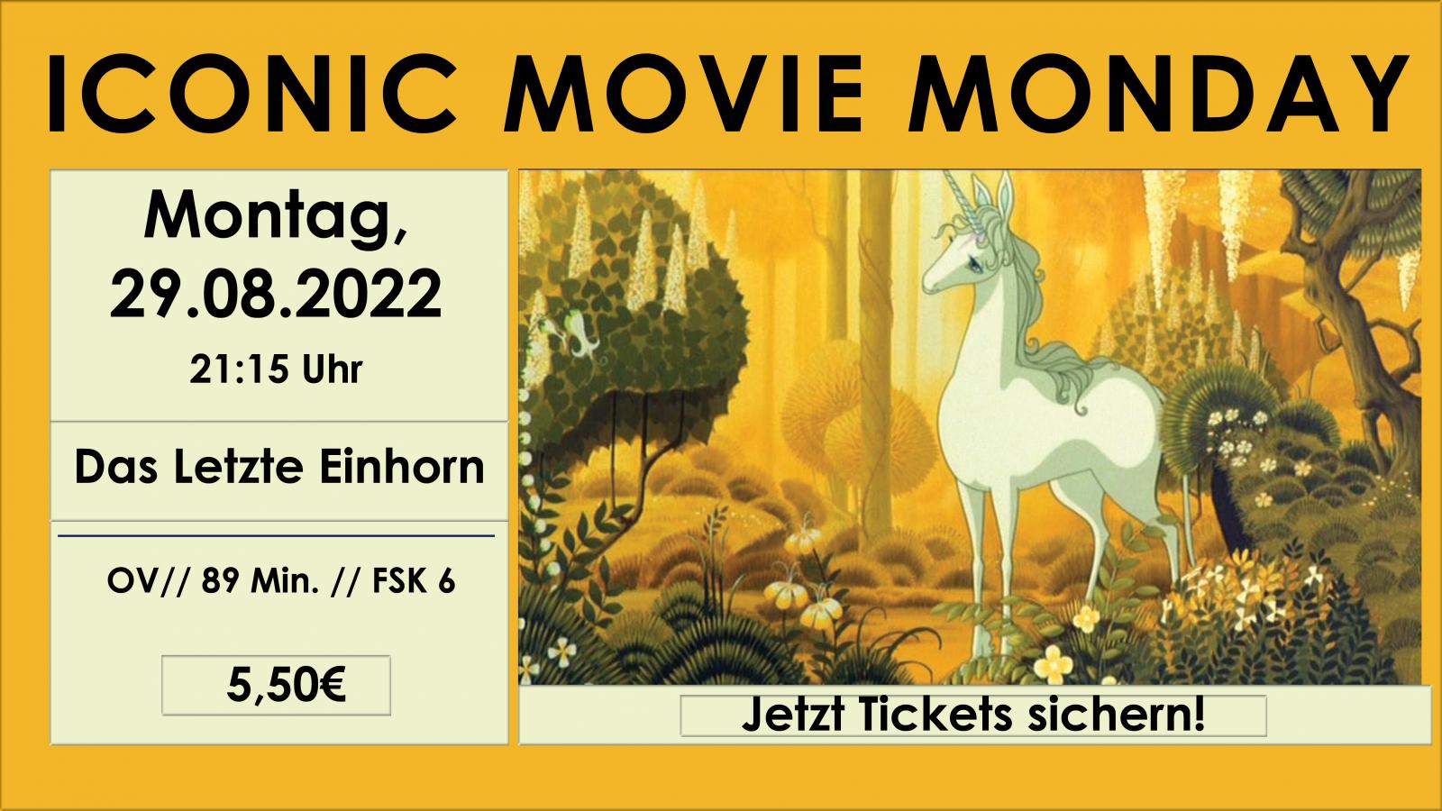 Iconic Movie Monday: Das letzte Einhorn (OV)
