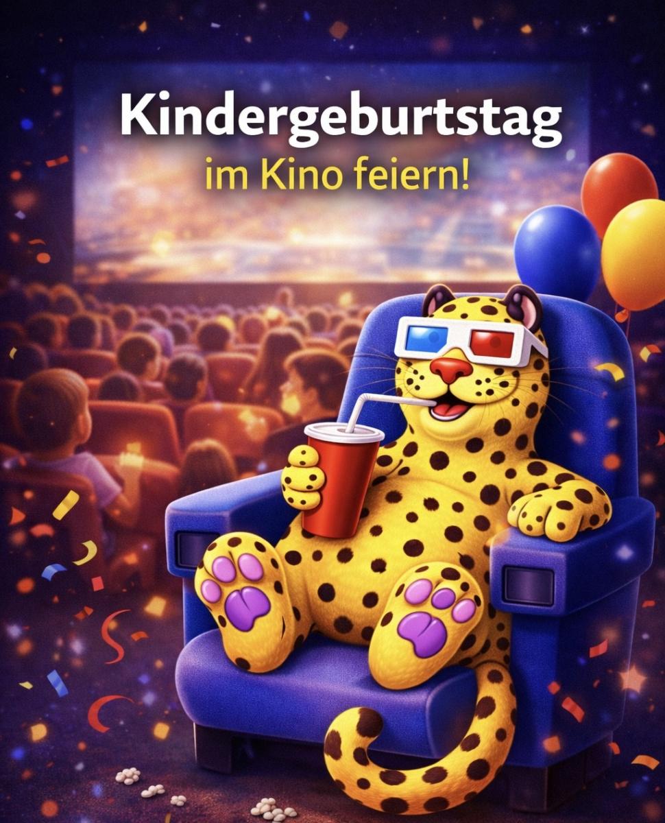 Kindergeburtstag im Kino feiern