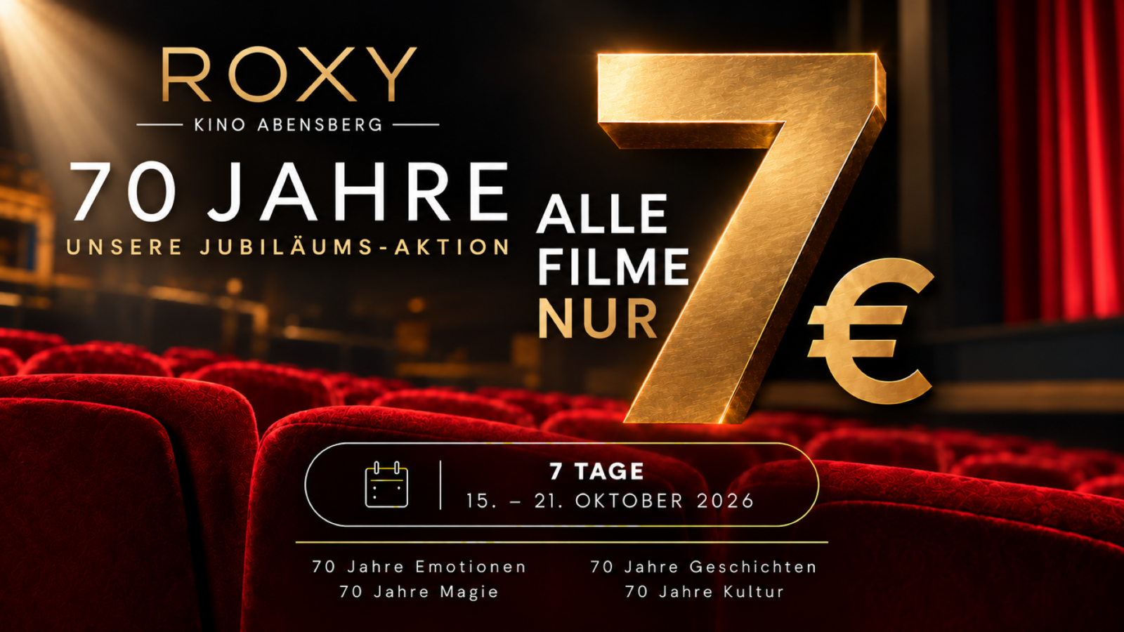 70 Jahre ROXY