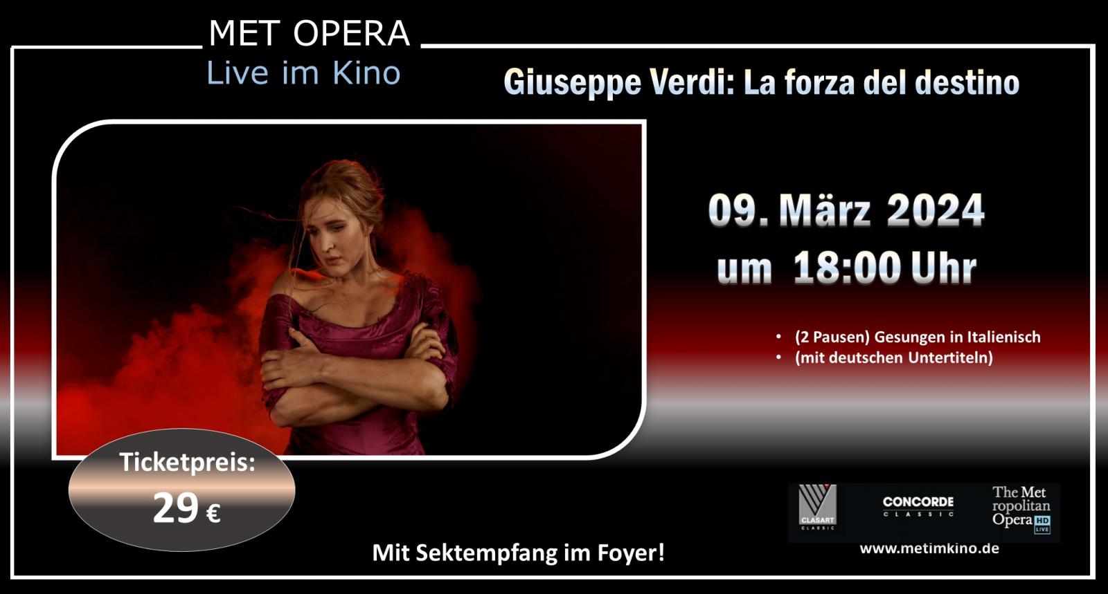 Met Opera 2023/24: Giuseppe Verdi: LA FORZA DEL DESTINO 