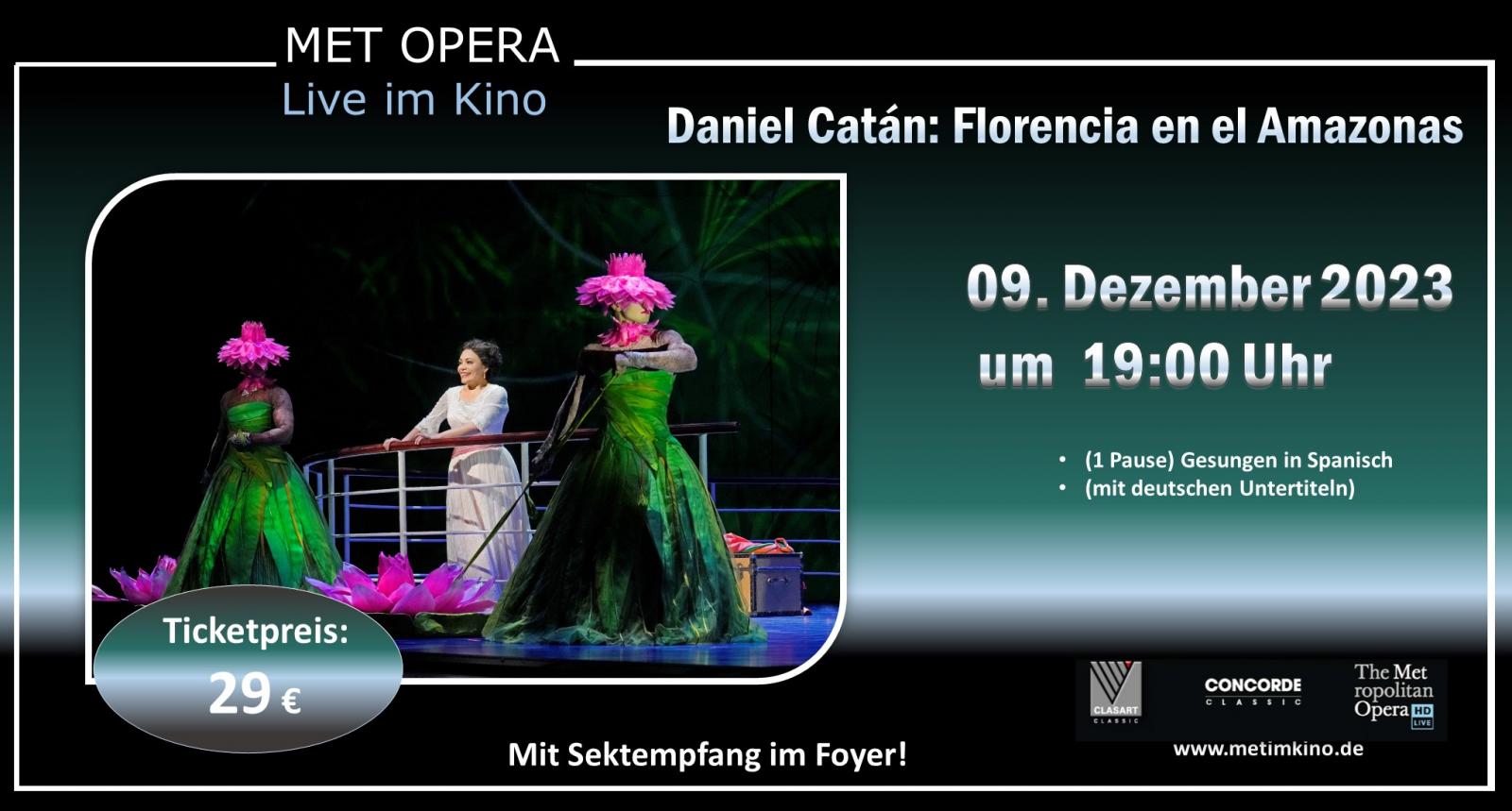 MET Opera live im Kino - neue Saison startet am 09.12.23 im Kino!