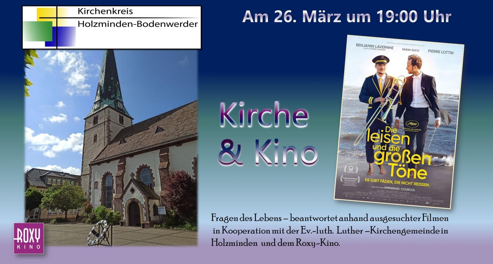In der Filmreihe "Kirche & Kino" am 26.03. um 19:00 Uhr: "Die leisen und die großen Töne"